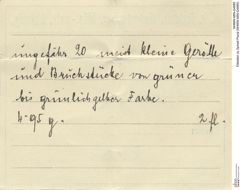 Etiketten zu Spinell Plural (NHMW-MIN-G4885)